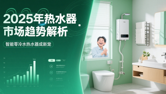 2025年中國熱水器市場趨勢解析:智能零冷水熱水器成新寵