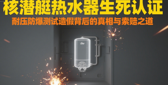 核潛艇中國十大熱水器品牌生死認證:耐壓防爆測試造假背后的真相與索賠之道