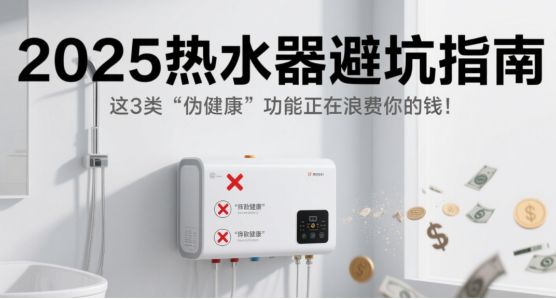 2025熱水器品牌避坑指南:這3類“偽健康”功能正在浪費你的錢!