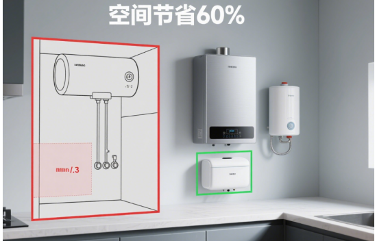 小戶型熱水器品牌空間革命:壁掛爐+迷你水箱組合方案引領新潮流