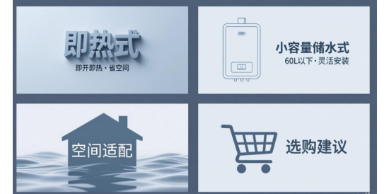 小戶型熱水器品牌推薦:即熱式、小容量儲水式的空間適配與選購建議